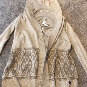 Cream cardigan
